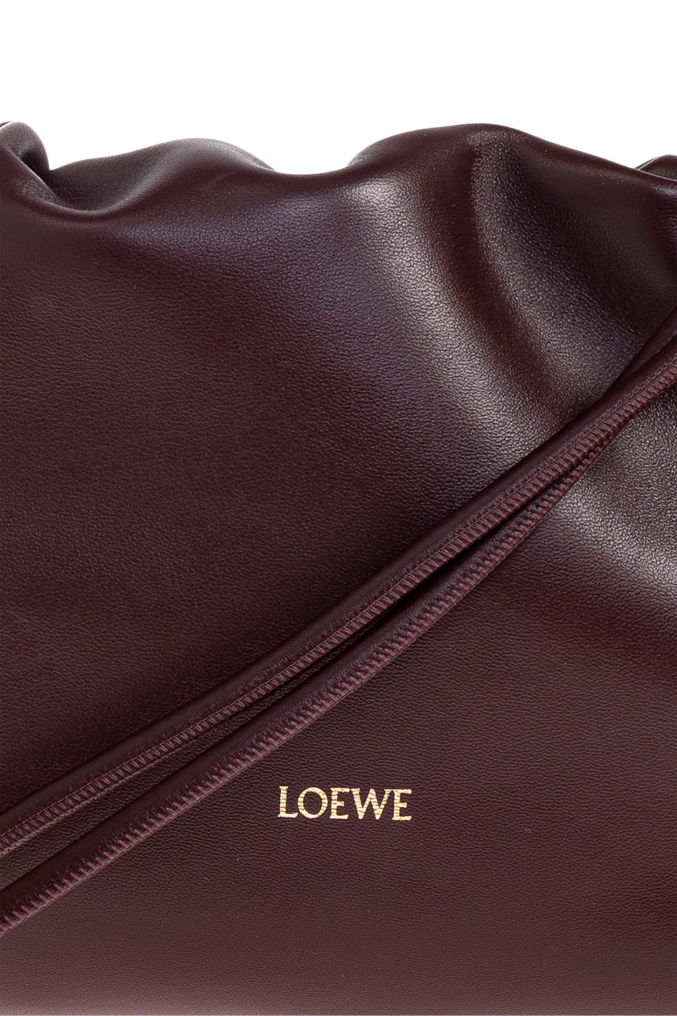 ショルダーバッグ・ポシェット LOEWE FLAMENCO PURSE BUCKET BAG DARK BURGUNDY Loewe Shoulder bag 